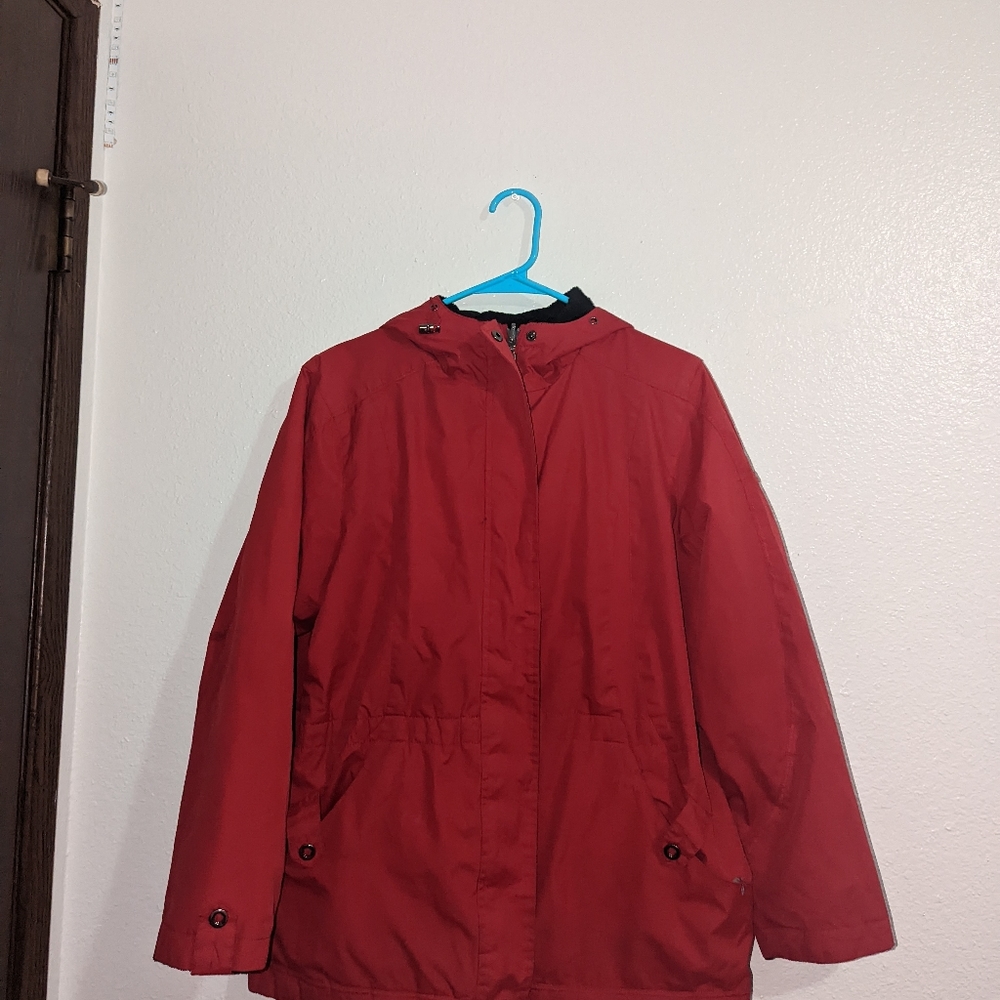 Red RainCoat - Picture 2 of 3